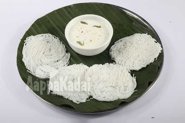 IDIYAPPAM WITH COCONUT MILK 
