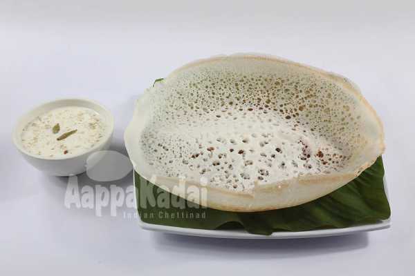 AAPPAM WITH COCONUT MILK 