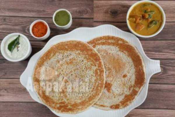 KAL DOSA WITH VEGETABLE KHURMA 