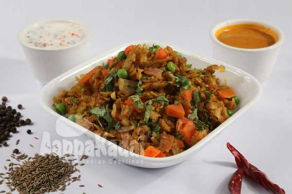VEG. KOTHU PARATHA 