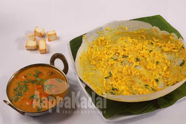 CHEF’S SPECIAL PANEER AAPPAM 