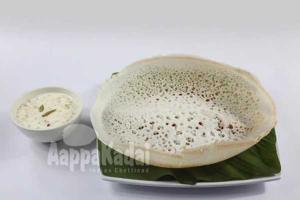 AAPPAM WITH COCONUT MILK 