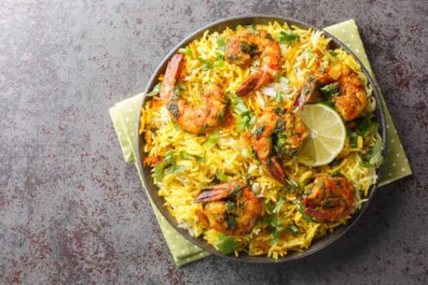 Shrimp Biryani