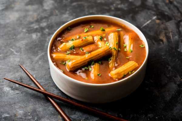 Baby Corn Manchurian