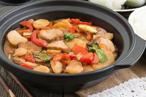 Water Chestnut Pepper Fry