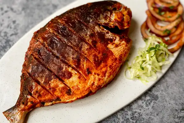 Grilled Pomfret Fish (Whole Fish)