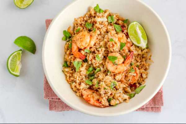 Schezwan Shrimp Fried Rice