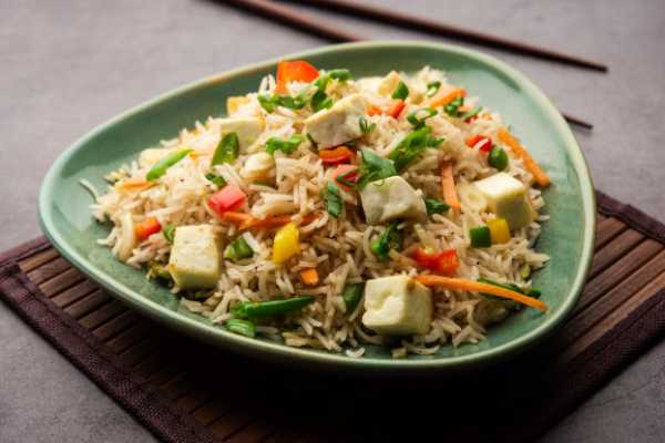 Schezwan Paneer Fried Rice