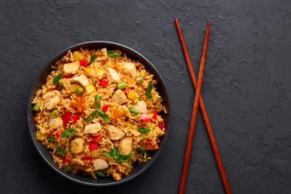 Schezwan Chicken Fried Rice