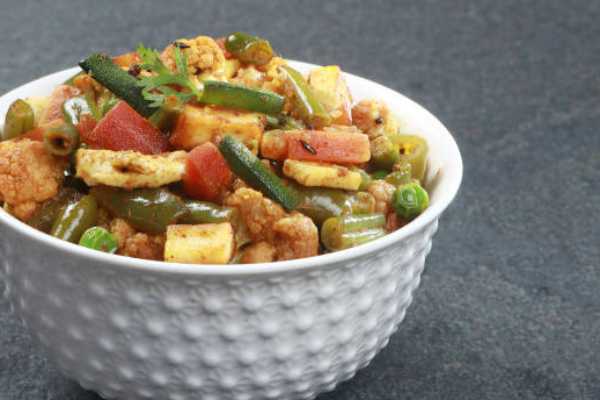 Mixed Veg Kadai Masala