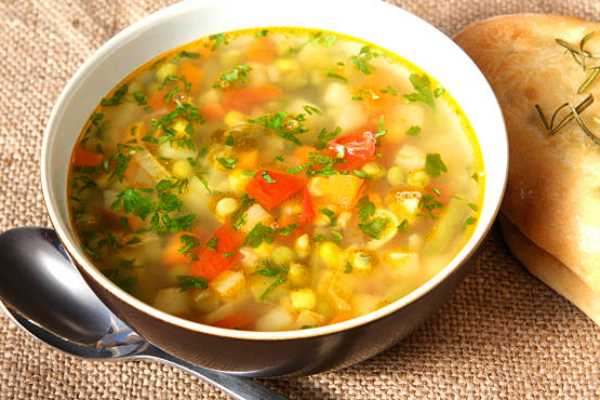 Veg Sweet Corn Soup