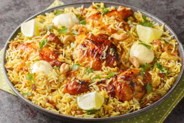 Chicken Ghee Roast Biryani