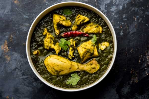 Chicken saag