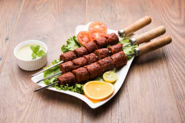 Lamb seekh kabab