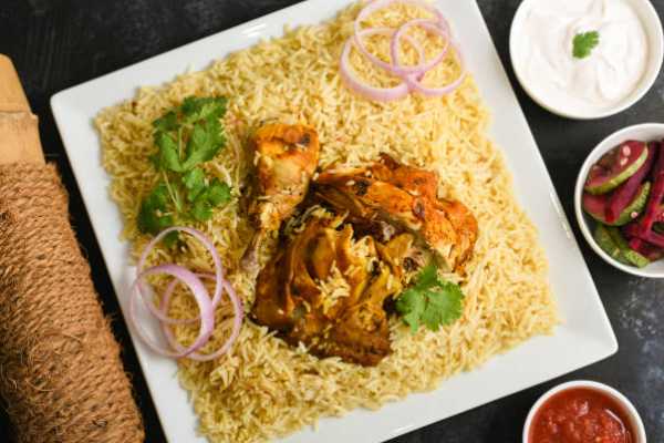 Schezwan Chicken Fried Rice