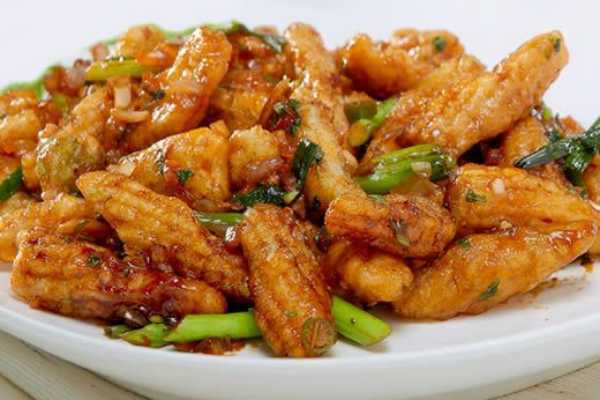 Baby corn Manchurian