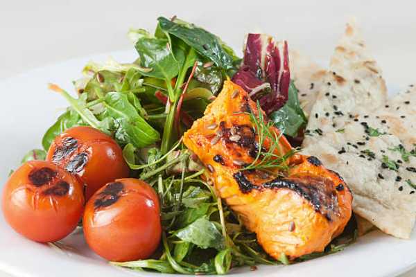 Tandoori salmon