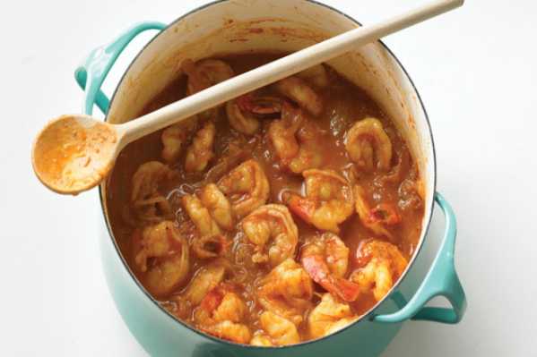 Shrimp tikka masala 
