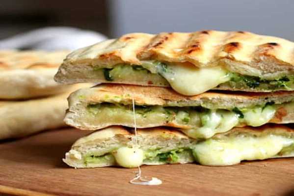 Pesto naan 