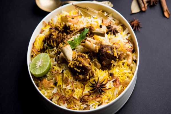 Vijayawada lamb biriyani 