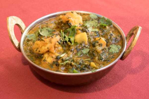SHRIMP SAAG