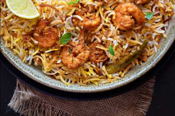 SHRIMP BIRYANI