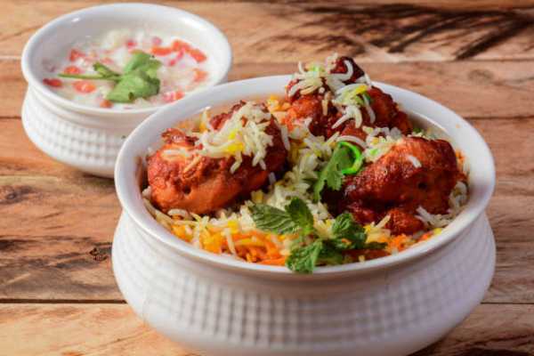 Pan Fried Chicken Biryani Family Pack