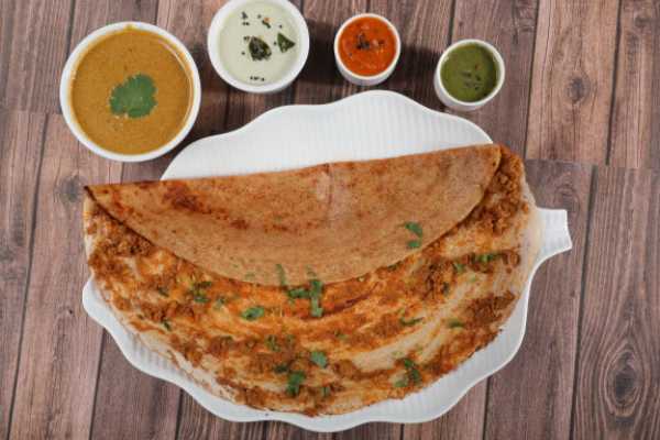 CHICKEN KEEMA DOSA 