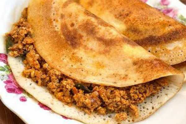 Goat Kheema Dosa