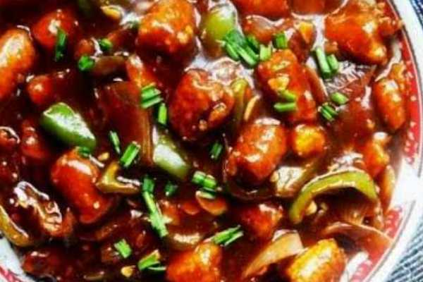 Corn Manchurian (wet)