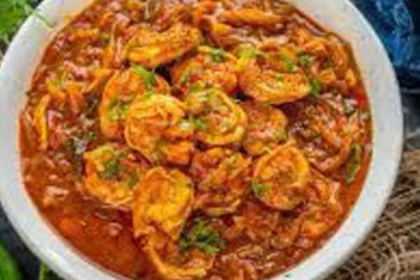 Amaravati Shrimp Curry