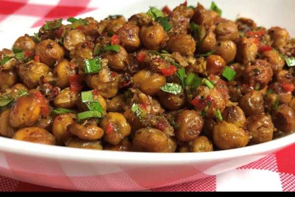 Chickpea Pepper fry
