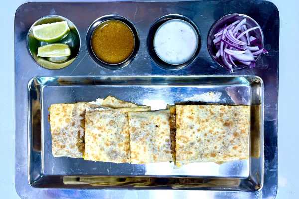 Ceylon Egg Parotta Bread