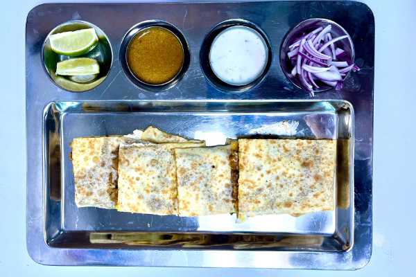 Ceylon Chicken Parotta Bread