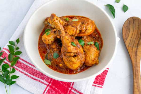 Raagi Sankati - Natu Kodi Curry