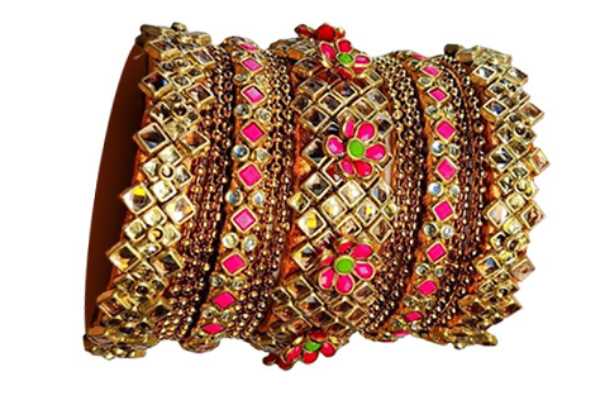 Pure Gold Combo Bangles