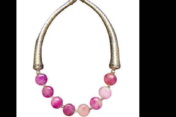 Pink Neck Beads Chain