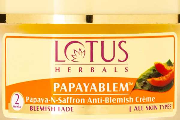 Lotus Papaya Anti Blemish Facial