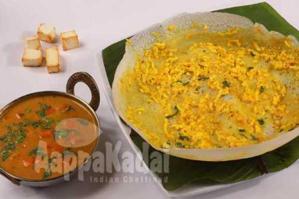 CHEF’S SPECIAL PANEER AAPPAM