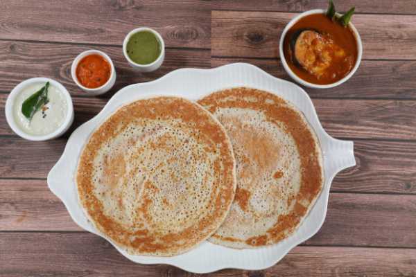KAL DOSA WITH FISH CURRY