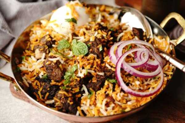 Gongura Mutton Dum Biryani