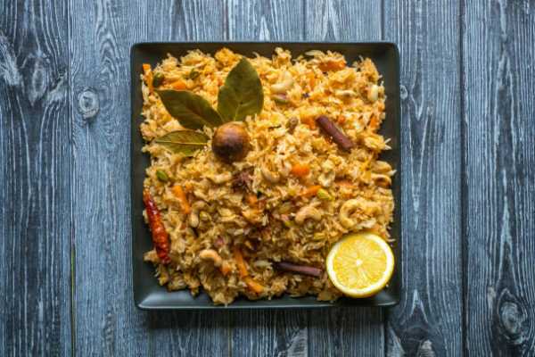 Authentic Hyderabadi Veg Dum Biryani