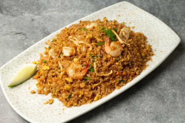 Shrimp Spicy Fried Rice (Schezwan)