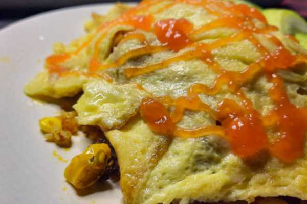 Egg Spicy Fried Rice (Schezwan)