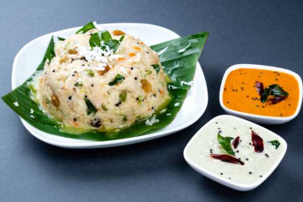2 Idly + Upma