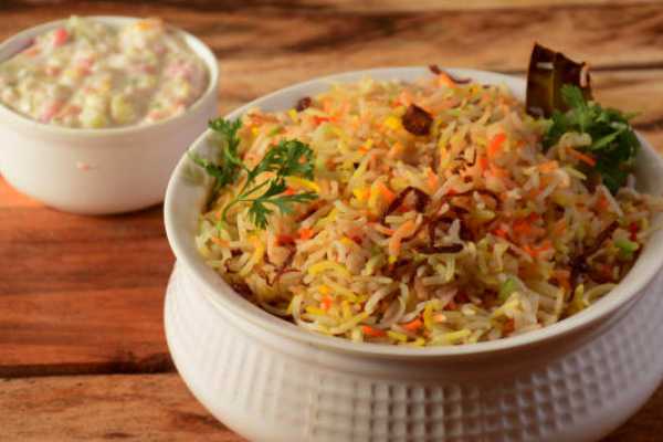 Veg Dum Biryani (Hyderabadi) Family Pack