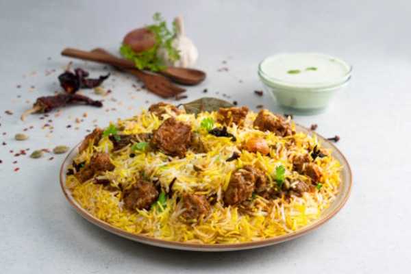 Temper Goat Biryani
