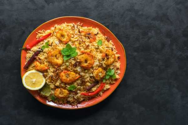 Shrimp Biryani