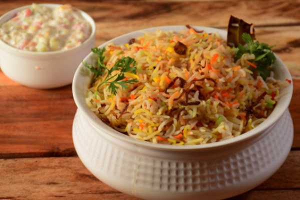 Temper Veg Dum Biryani