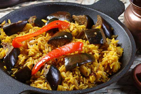 Gutti Vankayi Biryani
